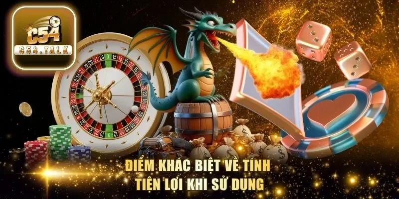 Điểm khác biệt về tính tiện lợi khi sử dụng