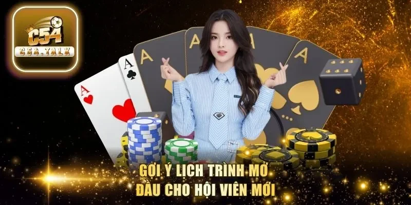 Gợi ý lịch trình mở đầu cho hội viên mới