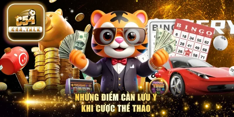 Những điểm cần lưu ý khi cược thể thao