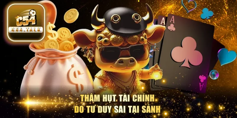 Thâm hụt tài chính do tư duy sai tại sảnh