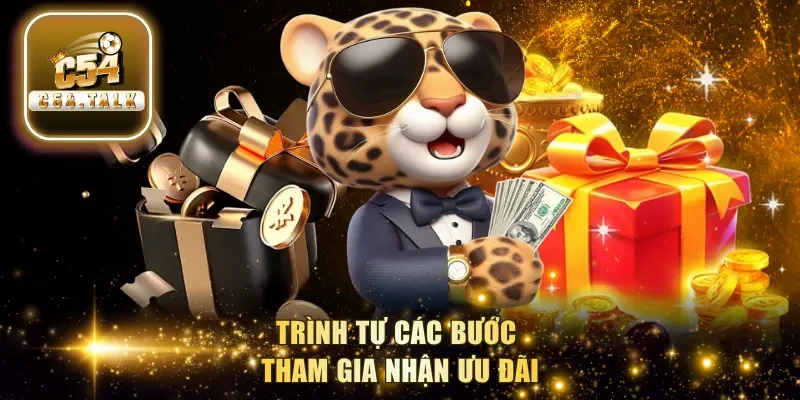 Trình tự các bước tham gia nhận ưu đãi