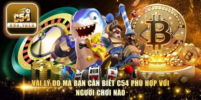 Vài lý do mà bạn cần biết C54 phù hợp với người chơi nào