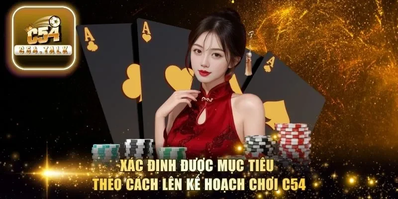 Xác định được mục tiêu theo cách lên kế hoạch chơi C54