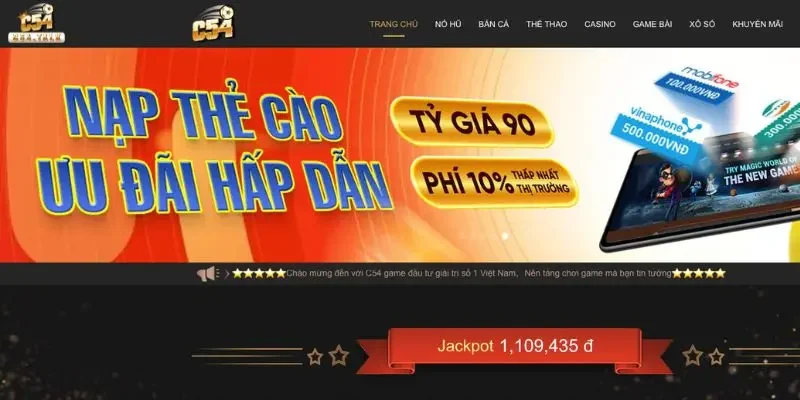 Sự Kiện và Khuyến Mãi Hấp Dẫn Trên Game Bài C54