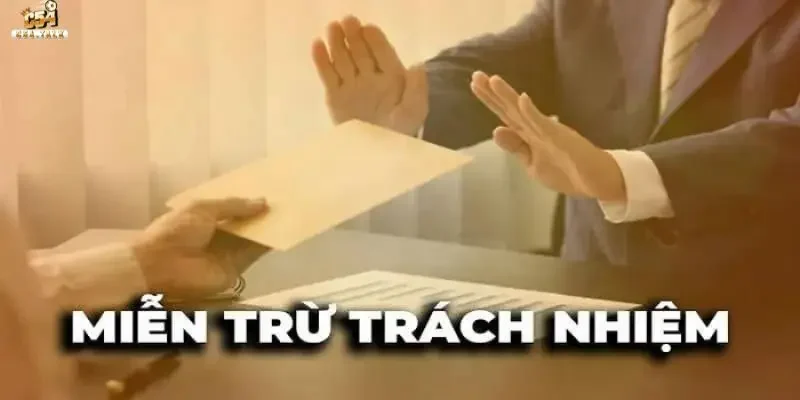 Hệ thống được miễn trách nhiệm xử lý
